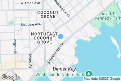 Map image of the property - 2645 S Bayshore Dr
