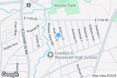Map image of the property - 414 Avenue E