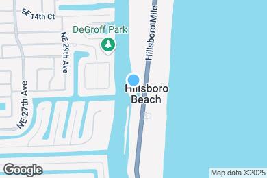 Map image of the property - 1160 Hillsboro Mile