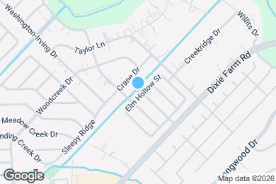 Map image of the property - 2606 Elm Hollow St