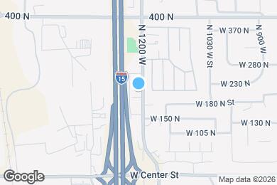Map image of the property - 203 N 1200 W