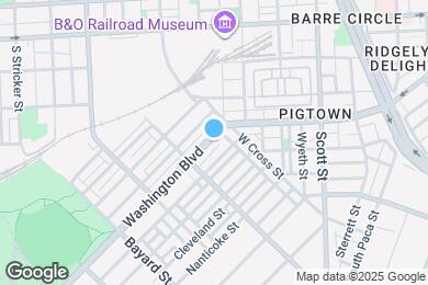 Map image of the property - 1129 Washington Blvd