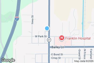 Map image of the property - 1407 N Main St