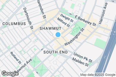 Map image of the property - 310 Shawmut Ave