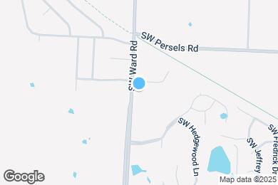 Map image of the property - 1406 SW Winthrop Dr