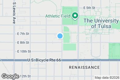 Map image of the property - 718 S Columbia Ave