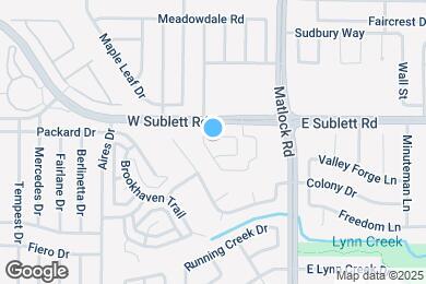 Map image of the property - 6407 Blue Trl