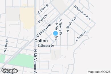 Map image of the property - 927 N Vista Way