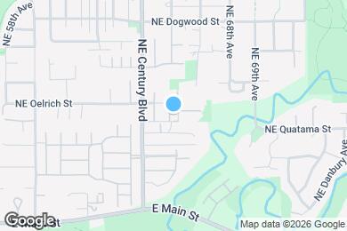 Map image of the property - 263 NE 66th Ave