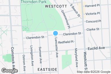 Map image of the property - 704 Lancaster Ave