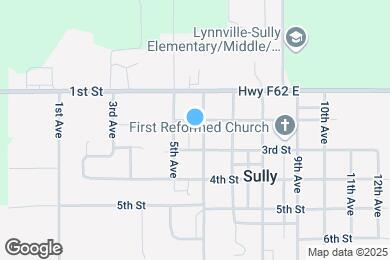 Map image of the property - 204 6th Ave