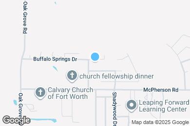 Map image of the property - 1008 Buffalo Springs Dr