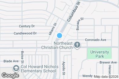 Map image of the property - 4243 Columbus St