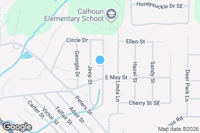Map image of the property - 301 Circle Dr