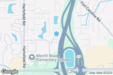 Map image of the property - The Villas at Dames Point Crossing