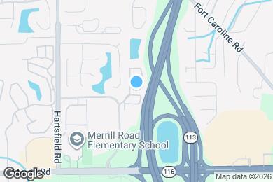 Map image of the property - The Villas at Dames Point