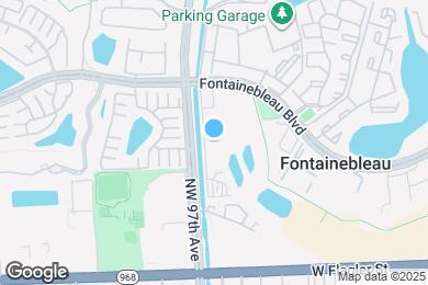 Map image of the property - 9682 Fontainebleau Blvd