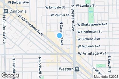 Map image of the property - 2052 N Campbell Ave