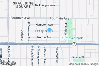 Map image of the property - 7548 Lexington Ave