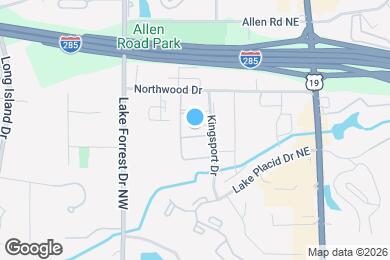 Map image of the property - 5631 Kingsport Dr