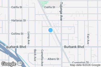 Map image of the property - 11457 Collins St