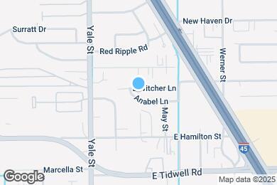 Map image of the property - 130 E Witcher Ln