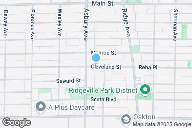 Map image of the property - 1211 Cleveland St