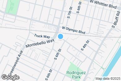 Map image of the property - 711 W Roosevelt Ave