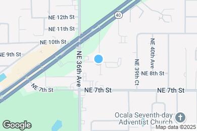 Map image of the property - 3630 NE 8th Pl