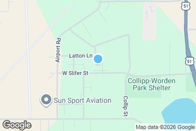 Map image of the property - Portage Commons Apartments