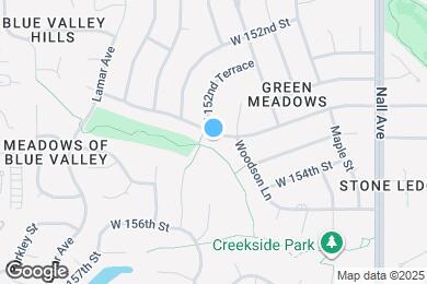 Map image of the property - 5933 W 153rd St