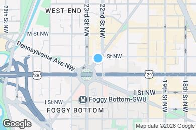 Map image of the property - 1007 New Hampshire Ave NW