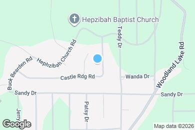 Map image of the property - 20450 Castle Ridge Cir