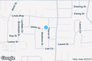 Map image of the property - 753 Glenn Dr