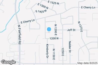 Map image of the property - 1997 N 1250 E