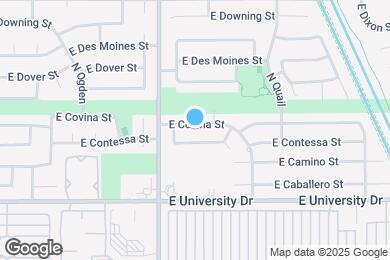 Map image of the property - 4437 E Covina St