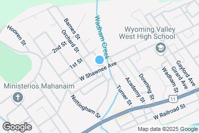 Map image of the property - 333 W Shawnee Ave