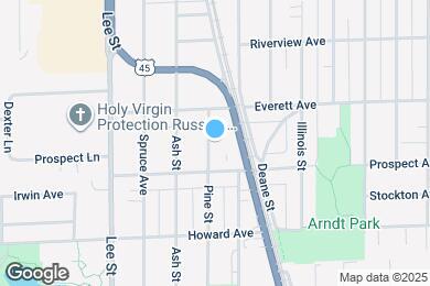 Map image of the property - 1857 Pine St