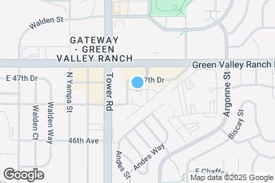 Map image of the property - 18580 E 47th Pl