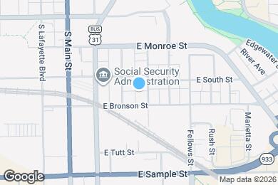 Map image of the property - Historic Carroll Street Apartments