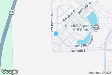 Map image of the property - 17138 SW 93rd St