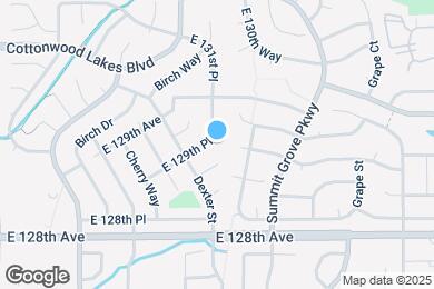 Map image of the property - 4730 E 129th Pl