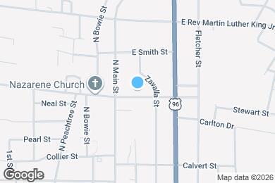 Map image of the property - 216 E Morris St
