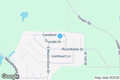 Map image of the property - 1402 Crusade Dr