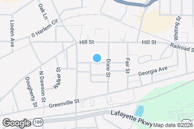 Map image of the property - 610 De Groat St