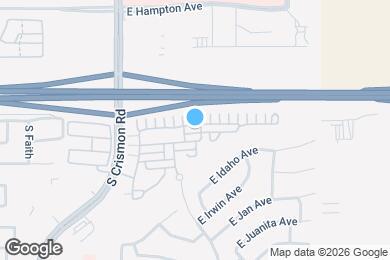 Map image of the property - 10135 E Isleta Ave