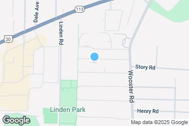 Map image of the property - 20271 Parkview Ave