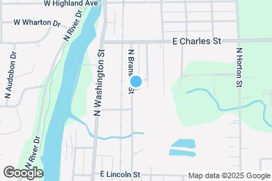 Map image of the property - 914 N Branson St