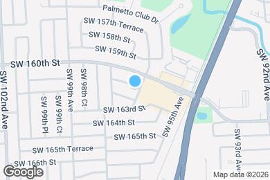 Map image of the property - 9700 SW 161st St