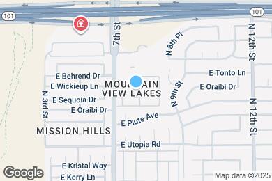 Map image of the property - 19601 N 7th St